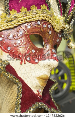 Old Venetian mask