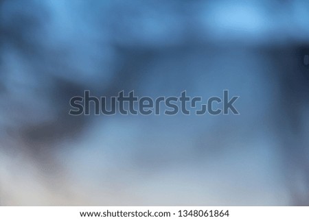 blurred blue background