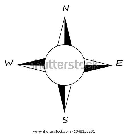 Compass vector illustration icon