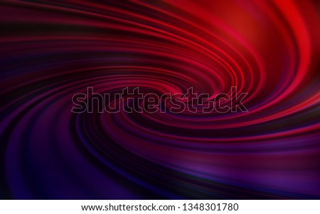 Dark Blue, Red vector blurred bright template. Colorful illustration in abstract style with gradient. Blurred design for your web site.