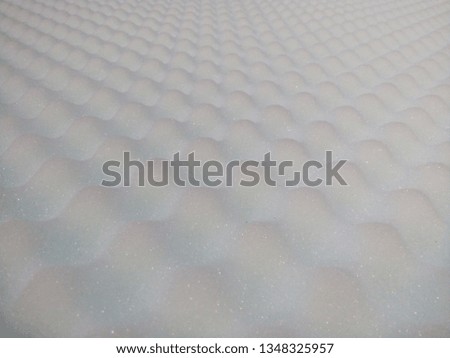 Sponge for making mattresses
