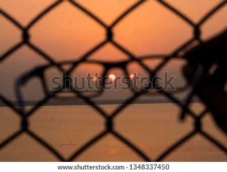 The Sunset Background.
The creative photography.
Photo taken in Hyderabad, India