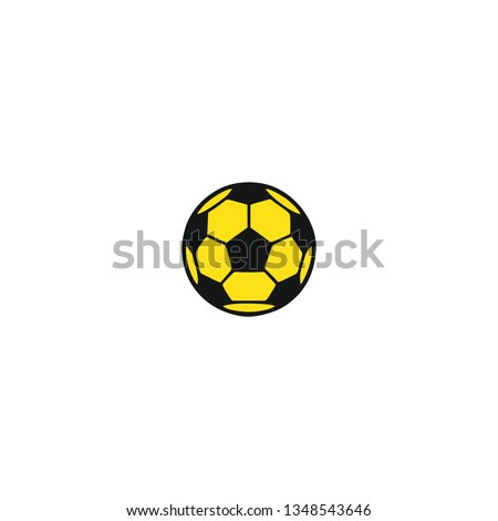 Soccer ball icon illustration