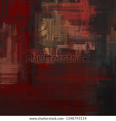 Abstract background art. 2d illustration image. Expressive handmade oil paint. Brushstrokes on canvas. Modern digital art. Multi color backdrop. Contemporary. Expression. Popular style.