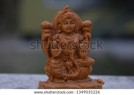 a beautiful photo of God swaraswati 