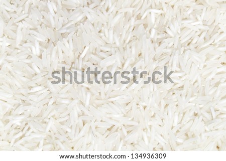 A picture of Indian Basmati rice picture