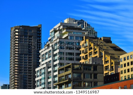 Modern Buildings in Seattle