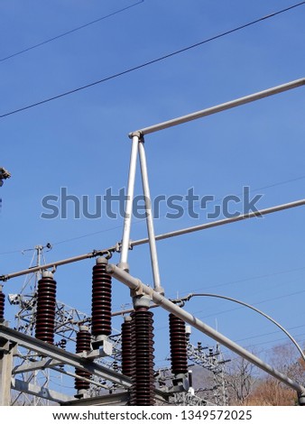 115KV Main Bus high voltage at Electric Substation