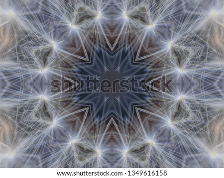 Beautiful abstract image, abstraction of geometric shapes.