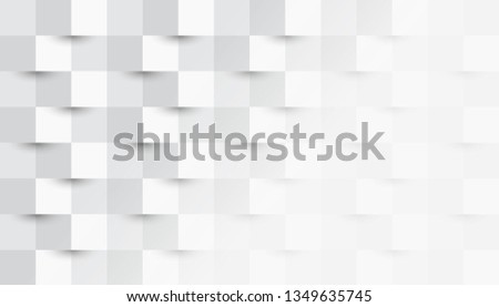 white geometric abstract vector background