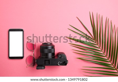 Holiday Concept On Pink Background
