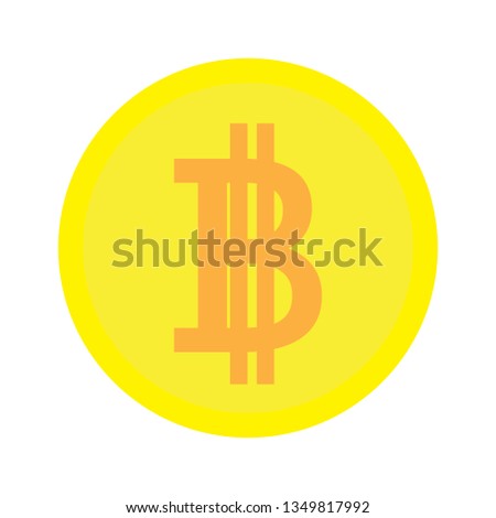 Money gold coin icon finance concept.