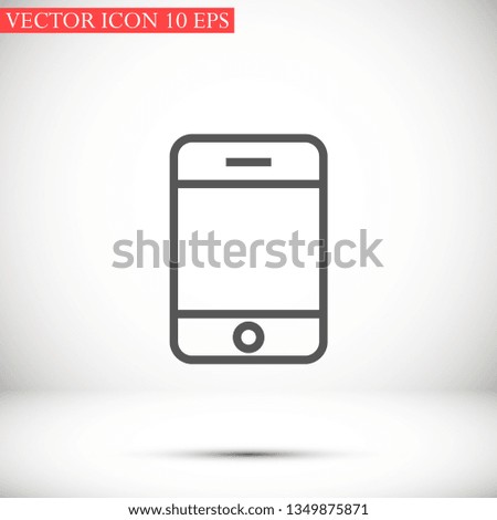phone vector icon 10 eps