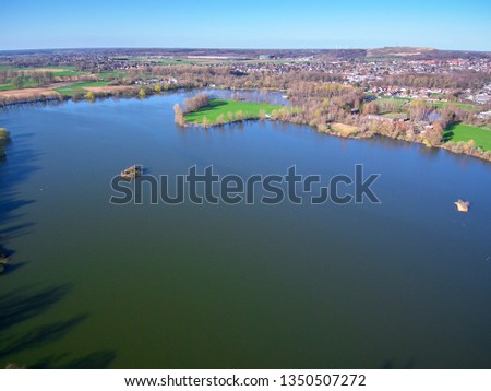 Adolfosee lake in spring 