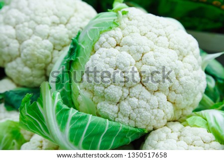 Fresh Raw Cauliflower