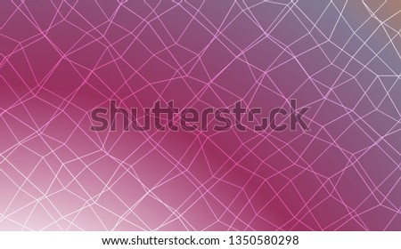 Decorative background with polygonal mesh . For modern interior design, fashion print. Vector illustration. Creative gradient color