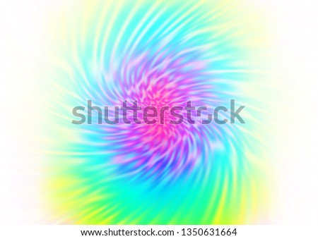 Light Multicolor, Rainbow vector blurred shine abstract pattern. Modern geometrical abstract illustration with gradient. The best blurred design for your business.