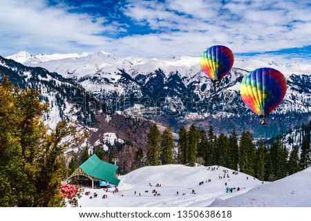 Manali, Himachal Pradesh, India. Royalty-Free Stock Photo #1350638618