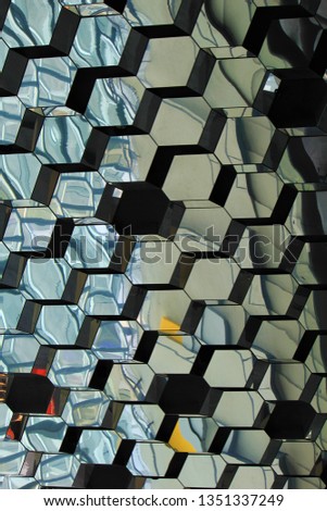 honeycomb patter background