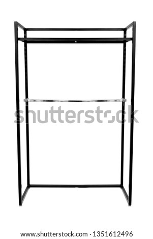 Advertising POS POI Display Rack Shelves For Supermarket Floor Showcase on the white background.