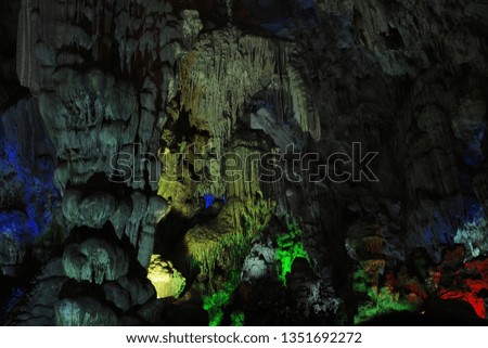 pictures of stone cave in Vietnam