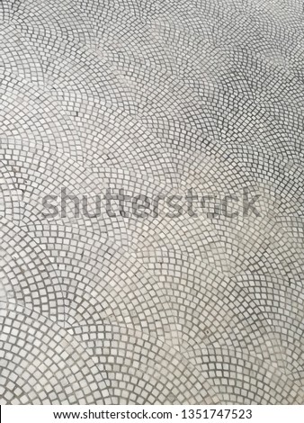 Nice Tiny Square Brick Walkway In Patterns