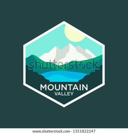 Mountain Vallet Badge Logo