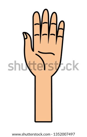 human hand cartoon