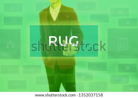 RUG - technology and business concept