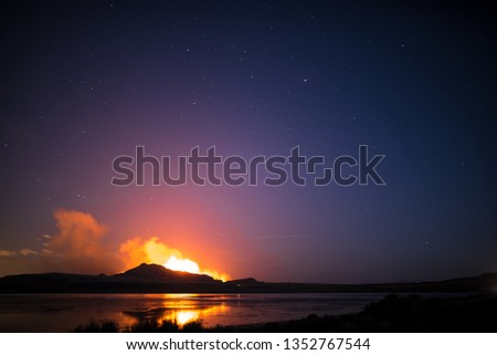 Antelope Island Utah Fire