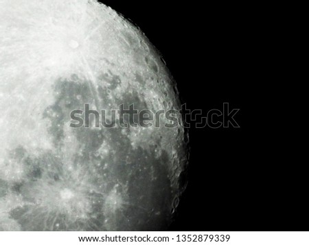 Full moon texture