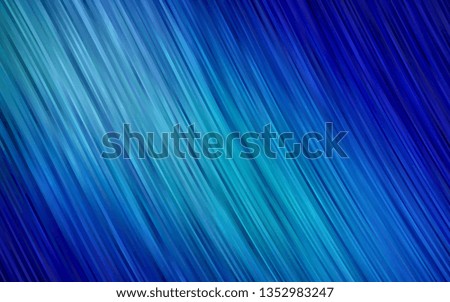 Light BLUE vector template with bent ribbons. A completely new color illustration in marble style. Textured wave pattern for backgrounds.