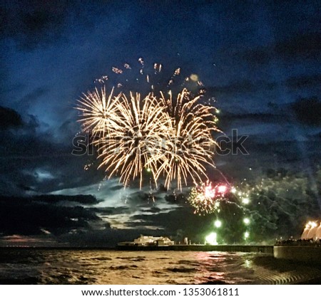 A picture of Fireworks at Blackpool