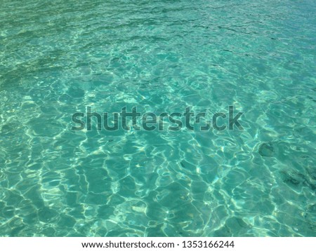 Water pattern in green color