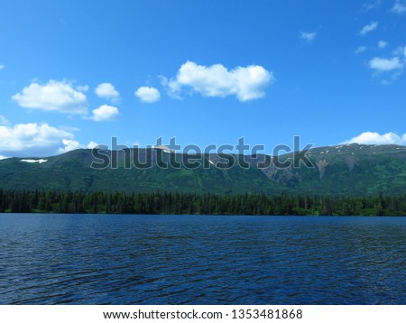 Finger Lake in Isolated Alaska