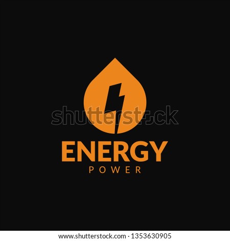 Energy logo, design inspiration vector template for company logo