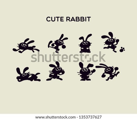 Rabbit easter clip art
