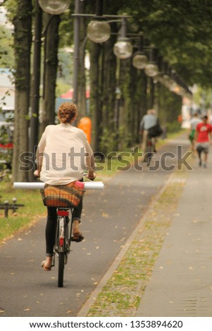 Biker in Berlin