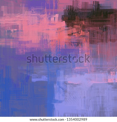 Abstract background texture. 2d illustration. Expressive handmade oil painting. Brushstrokes on canvas. Modern digital art. Multi color backdrop. Contemporary. Expression. Popular style.