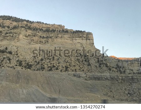 Desert in Utah Royalty-Free Stock Photo #1354270274