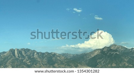 Mountains West Valley Utah
 Royalty-Free Stock Photo #1354301282