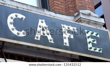 Cafe Signs for Retail Stores