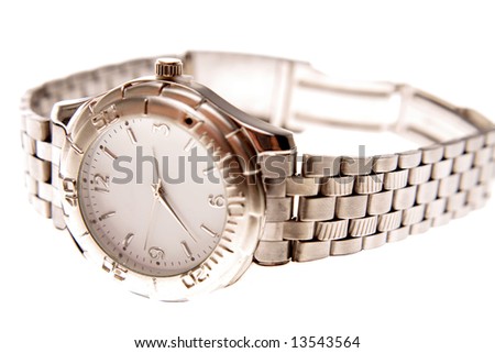 Watch isolated on white background