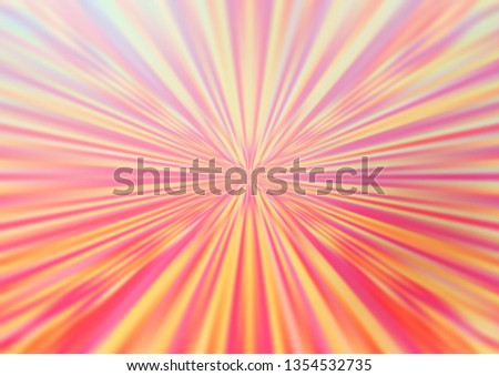 Light Red vector blurred bright pattern. A completely new color illustration in a bokeh style. A new texture for your design.