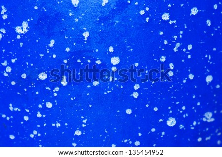 blue background with white dots