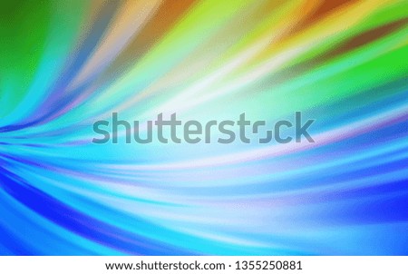 Light Blue, Yellow vector blurred shine abstract background. Modern abstract illustration with gradient. The best blurred design for your business.