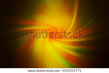 Dark Red, Yellow vector blurred background. Shining colored illustration in smart style. New style design for your brand book.
