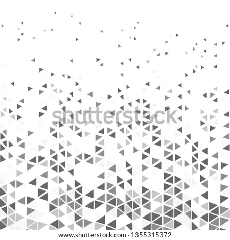 Abstract modern triangle patterns gray tone hipster design decoration background. You can use for poster, cover design, artwork. illustration vector eps10