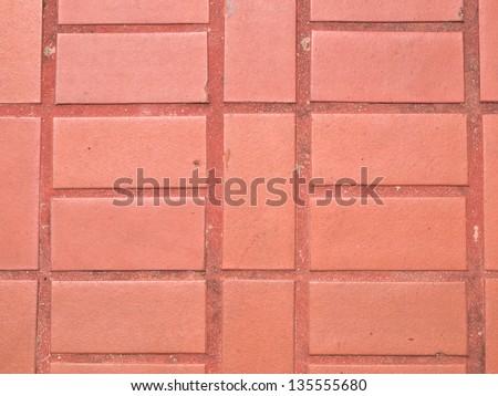 Block pavement as background