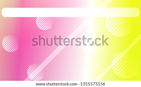 Creative Gradient Background with Line, Circle. For Greeting Card, Brochure, Banner Calendar. Vector Illustration